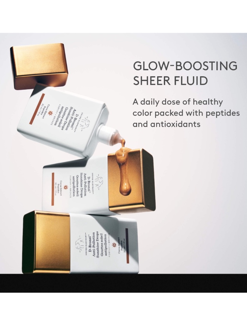 Drunk Elephant D-Bronzi Sunshine Drops – NIB - 1 oz (30ml)